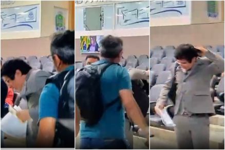  "Advogado Ostentação" é agredido por jornalista durante sessão