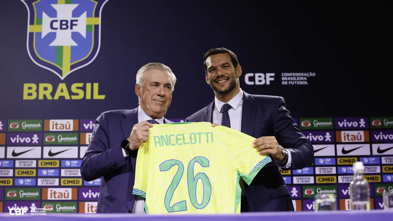  Ancelotti é direto sobre elenco: "Quero jogadores que querem ganhar a Copa"