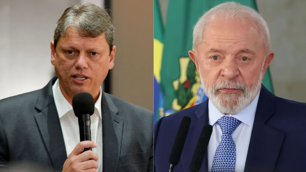  Atlas: No 2º turno, Tarcísio tem 48,4% de intenções de voto; Lula, 46,6%