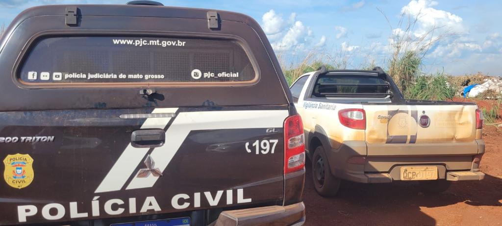  Cerca de 45 quilos de drogas foram incinerados pela Polícia Civil em Canarana