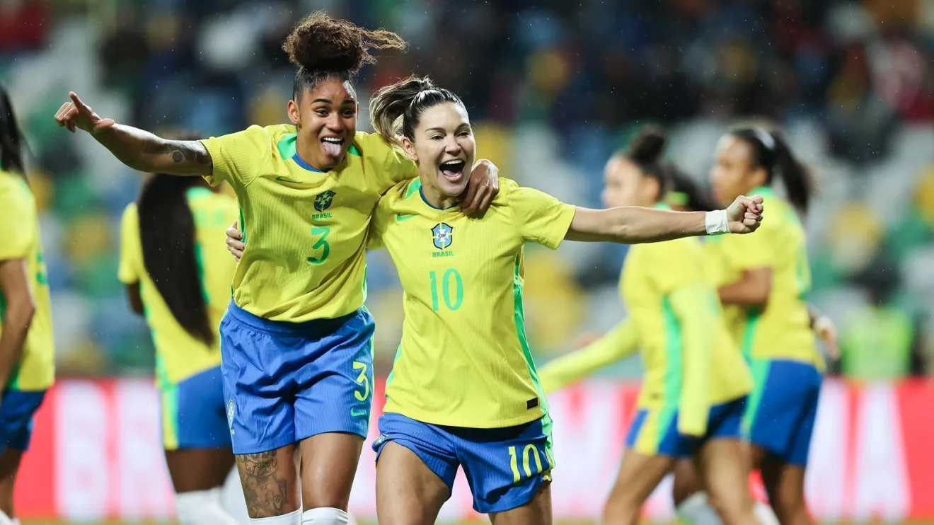  Com time alternativo, Brasil goleia Portugal no último amistoso do ano