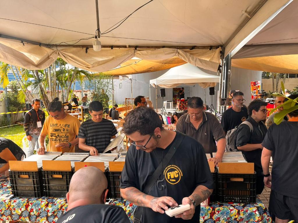 Contemplada em edital da Secel, Feira de Vinil celebra 10 anos de incentivo à economia criativa de MT
