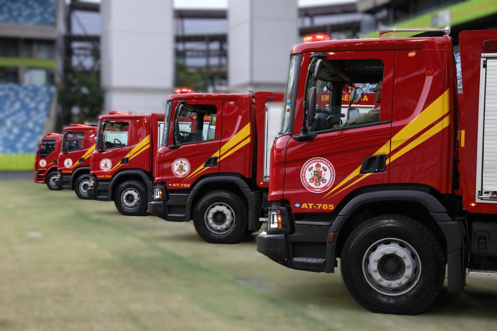 Corpo de Bombeiros e Sesp entregam viaturas e equipamentos ao Comando Regional de Sinop