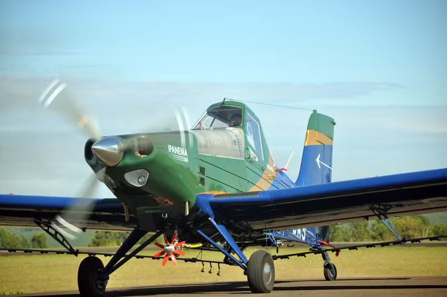  Embraer dá primeiro passo para seu avião agrícola movido a etanol voar no exterior