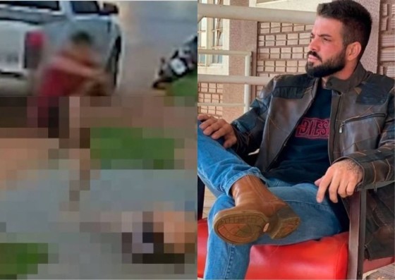 Empresário de Mato Grosso é flagrado agredindo mulher em via pública