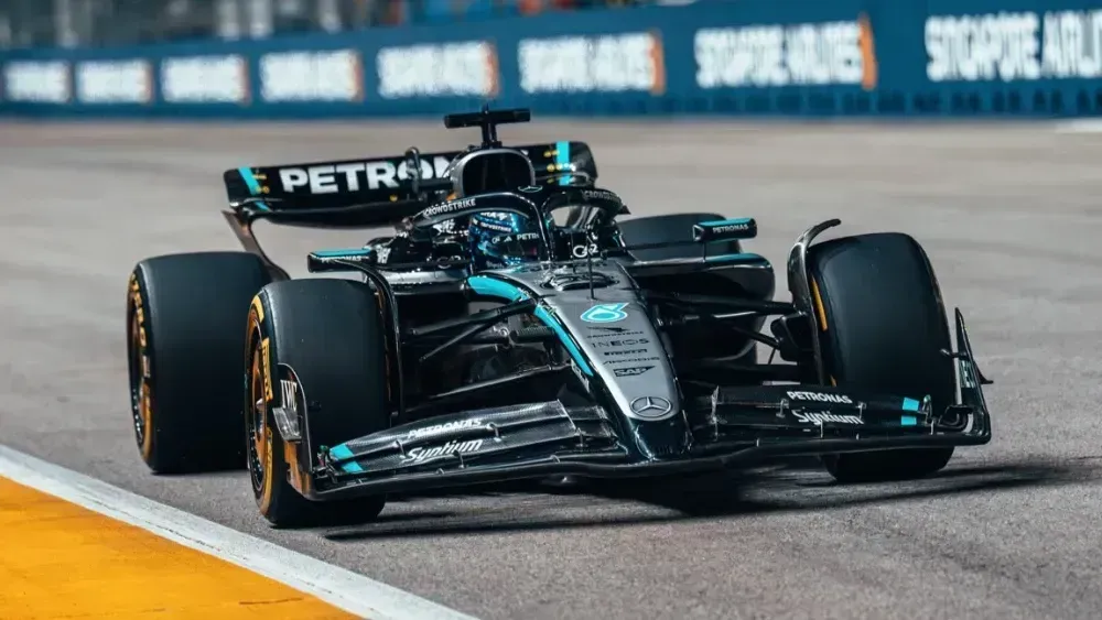 F1: George Russell surpreende e marca pole position para o GP de Singapura