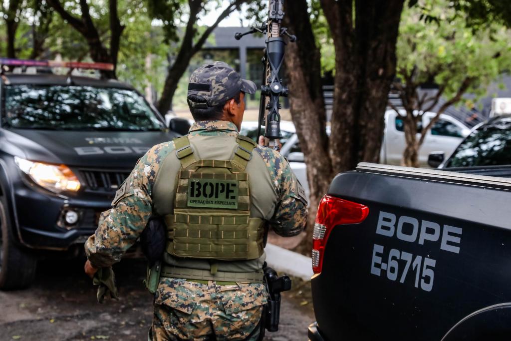 Homem procurado por roubos a agências bancárias é preso com auxílio do Bope de MT no Estado do Pará