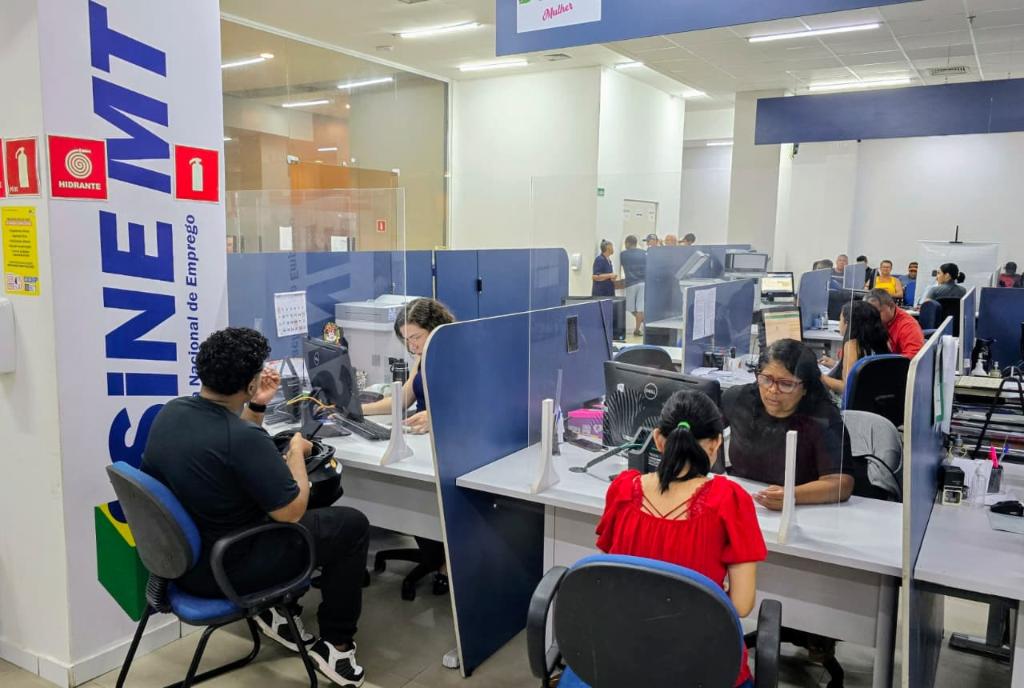 Mais de 2,4 mil vagas são disponibilizadas pelo Sine-MT nesta semana