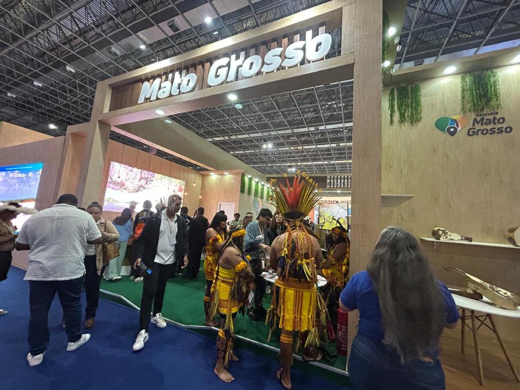  Mato Grosso destaca cultura, gastronomia e natureza em uma das maiores feiras de turismo da América Latina