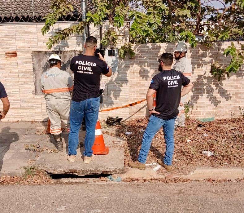 Polícia Civil prende gateiro durante Operação Energia Limpa em Várzea Grande