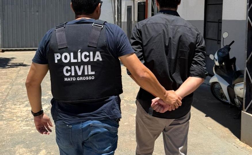  Polícia Civil prende homem que descumpriu medida protetiva e procurava ex-companheira em Cuiabá