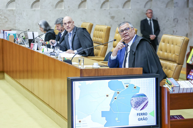  STF tem dois votos pela alteração de área de parque nacional para construção da Ferrogrão
